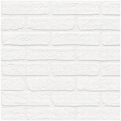 BRICK Wallpaper White BRICK fleece painting