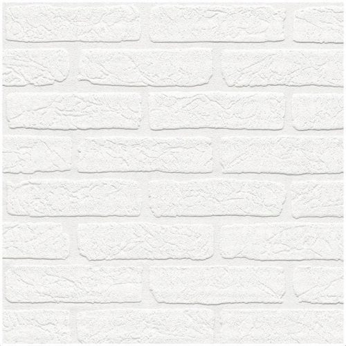 BRICK Wallpaper White BRICK fleece painting