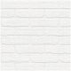 BRICK Wallpaper White BRICK fleece painting