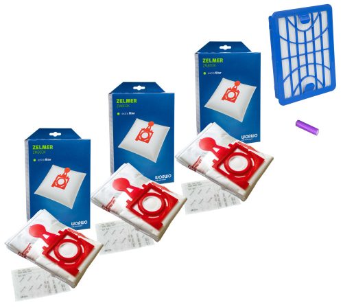  Synthetic vacuum cleaner bags zmb03k 12 pcs.