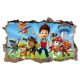 Decorative Wall Stickers Paw Patrol Wall Stickers 47x77 cm, multicolored