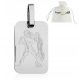  PLATE PENDANT ZODIAC SIGN AQUARIUS SILVER 925