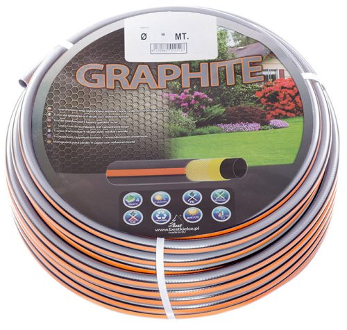  4-LAYER GARDEN HOSE 1/2 30m BEST GRAPHITE