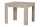  Szynaka Meble Saturn square extendable table 90 x 90 x 77 cm white