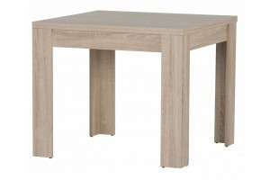  Szynaka Meble Saturn square extendable table 90 x 90 x 77 cm white