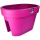  Prosperplast flowerpot 40 cm x 27 x 25 cm, plastic, pink tones