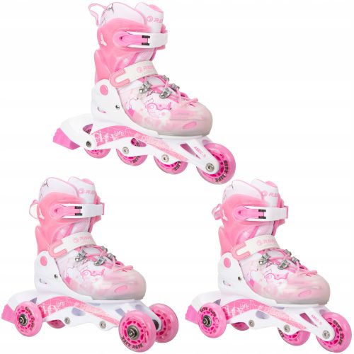  Raven Princess 602139 patins à roulettes, roses, tailles 34-37