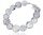  Arande silver bracelet with crystals 19cm 925