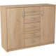  Matkam chest of drawers MATKAM2D5SSONOMA 109.3 x 35 x 85cm Sonoma oak matt