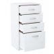  Matkam chest of drawers 45 cm WEISSMATKAM 45.01 x 35 x 85 cm white matt