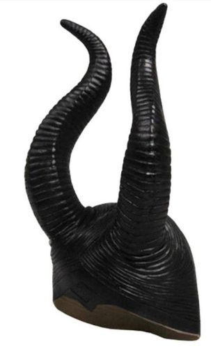  MALEFICENT WITCH HORNS HAT COSPLAY