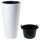  Form-Plastic flowerpot 35 cm x 35 x 68.5 cm diameter 35 cm plastic white