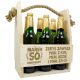  BEER CARRIER BOX WITH ENGRAVING FOR BIRTHDAY GIFT 30 40 50 60