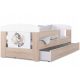  AJKmeble Filip bed 80 x 180 cm multicolored