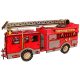  FIRE TRUCK for ALCOHOL Bottle Glasses Fire brigade