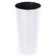 Flowerpot Lamela 25 cm x 25 x 47 cm Diameter 25 cm Plastic white