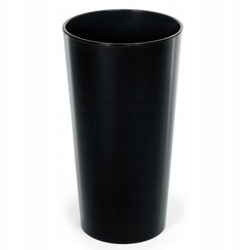  Flowerpot Lamela 25 cm x 25 x 47 cm Diameter 25 cm Plastic black