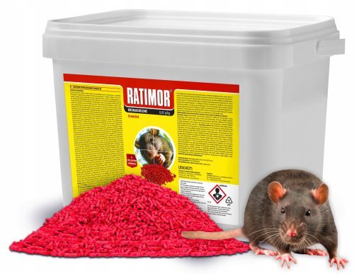 Animal Repellent Poison, Ratimor Poison against Mice and Rats