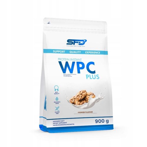  Protein supplement protein concentrate - WPC SFD powder 900 g cookie flavor