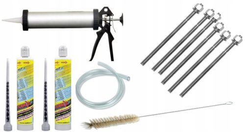  Kit pour la pose d'un store banne de 4 m, polystyrène 10-15 cm