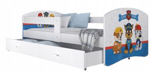  Eurotel Luki bed 80 x 160 cm white