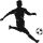 Decorative Wall Stickers Football Wall Stickers 120x120cm