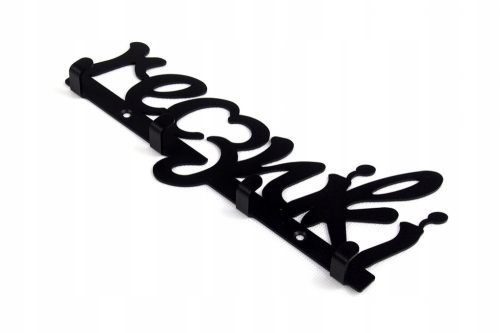 Bestforhome Wall Towel Holder for Bathroom, Black