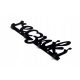 Bestforhome Wall Towel Holder for Bathroom, Black