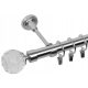  Single curtain rod 25 mm 220 cm