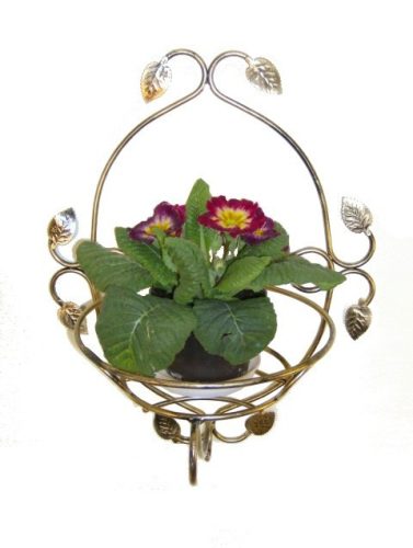 WOODEN FLOWER STAND Jukat flower stand 43 cm made of metal