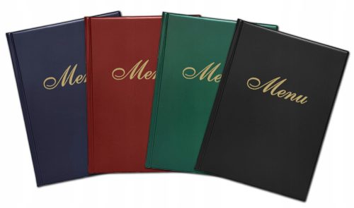 A4 menu card, menu, folder, envelope 3