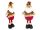  Escal Santa Claus figure 15x52 cm red