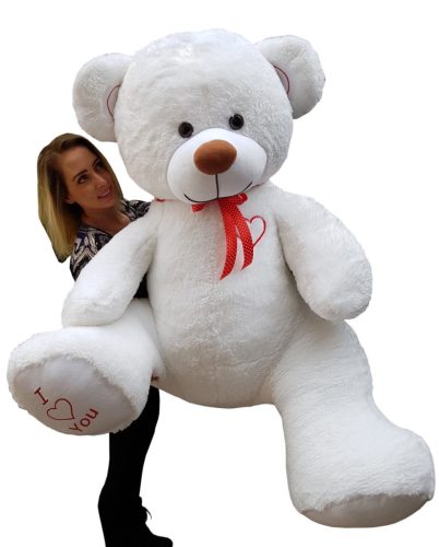  Odol-Plusz Teddy Bear Mascot, white, 190 cm