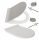  Estiva Slim toilet seat, white polypropylene