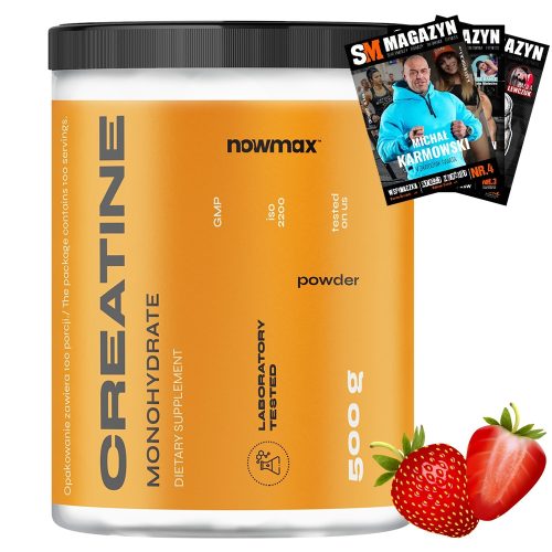  Creatine powder strawberry nowmax 500 g