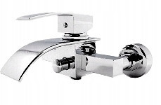 WALL MOUNTED BATHTUB FAUCET SET, CASCADE WATERFALL