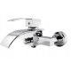 WALL MOUNTED BATHTUB FAUCET SET, CASCADE WATERFALL