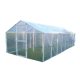 Polytunnel, panneaux en plastique Polytunnel 17,74 m² 627 x 283 cm transparent