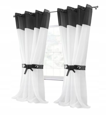 Curtains, Curtains ready Classic voile curtain 150 cm x 250