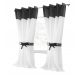 Curtains, Curtains ready Classic voile curtain 150 cm x 250