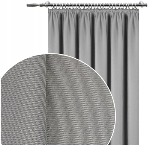 Ready-made curtains Semi-blackout curtain, tape, tunnel, frogs 145 cm x 250 cm