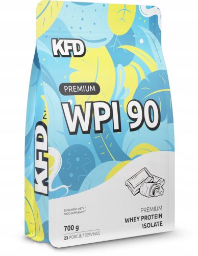  Protein supplement protein isolate - WPI KFD powder 700 g white chocolate flavor