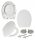  Estiva DDW0014 toilet seat, white Duroplast