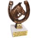  HORSESHOE STATUETTE 50th WEDDING ANNIVERSARY GIFT GOLD