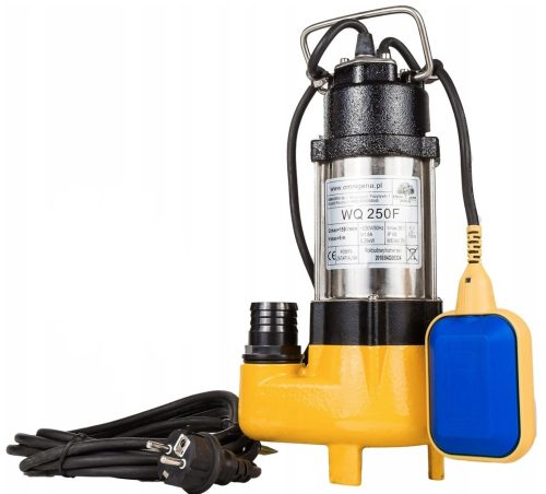 Dirty water submersible pump, float WQ 250F 230V