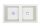Brado BORYS two-bowl sink, white siphon, chrome, white granite
