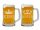  ENGRAVED BEER MUGS FOR COUPLES 2 PCS. 500ml