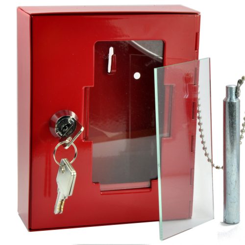 KEY BOX FOR FIRE EVACUATION + GLASS