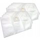  Plastic vacuum cleaner bags 10x B 100 10 pcs.