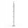 Balustrade post, 4 pieces brackets for Ø12.0 mm tube, stainless steel